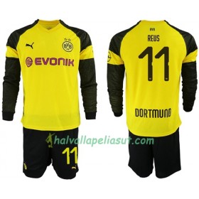 Jalkapallo Pelipaidat Borussia Dortmund Reus 11 Lasten Kotipaita 2018-2019 Pitkähihainen